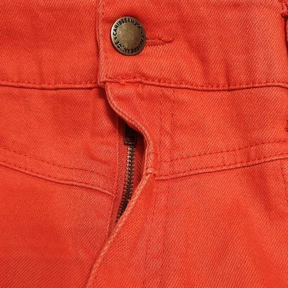 NWT Caribbean Joe size 14 orange pants - Picture 3 of 6